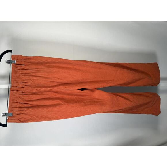 NWT Halara Mid Rise Zipper Pocket Corduroy Casual Pants Baked Clay - Small Tall - Picture 4 of 11